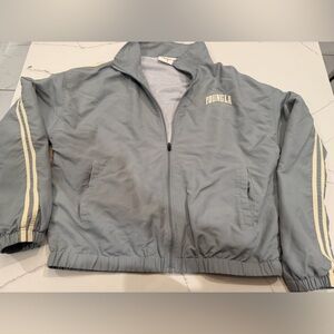 YoungLA Men's Light Gray Bomber Jacket